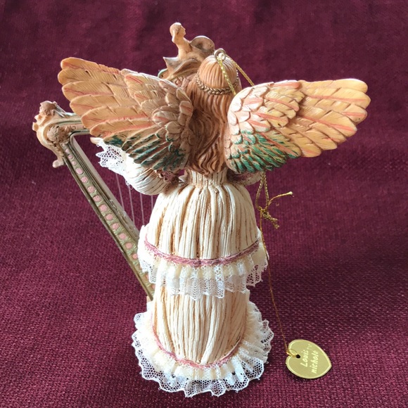 Vintage Ornament Collection Louis Nichole Angel with harp - Picture 5 of 8